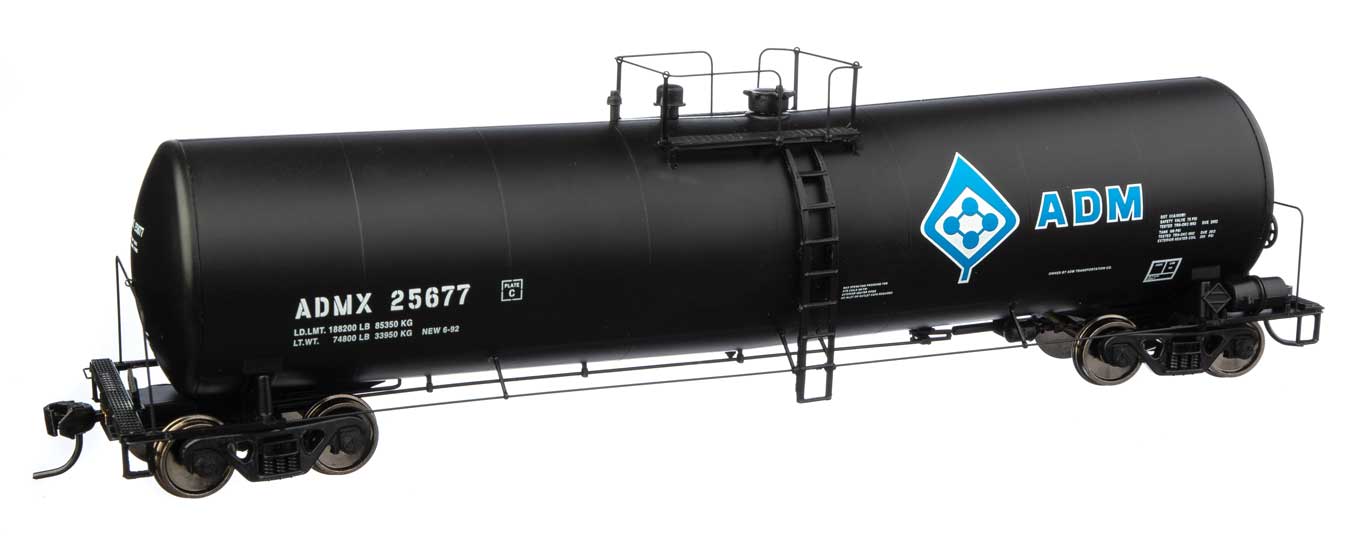 Walthers Proto 920-100246 HO Scale 23,000 Gallen Funnel Flow Tank Car Cargill ADMX 25677