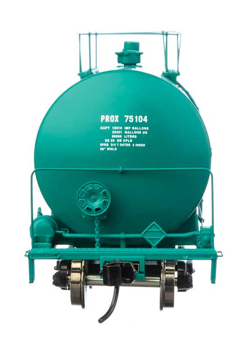 Walthers Proto 920-100257 HO Scale 23,000 Gallen Funnel Flow Tank Car Procor PROX 75104