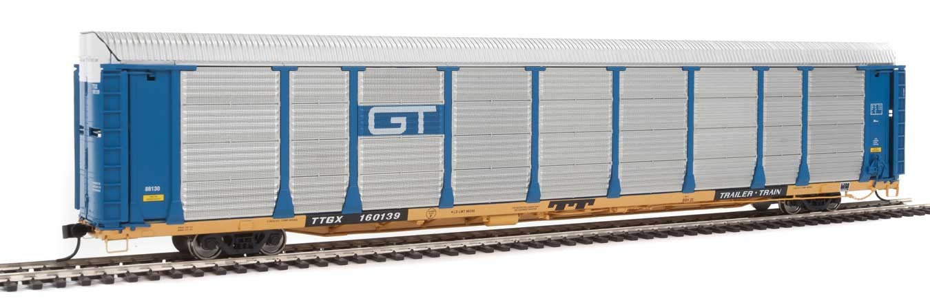 Walthers Proto 920-101337 HO Scale 89' Bi-level Auto Carrier Grand Trunk Western GTW TTGX 160139 