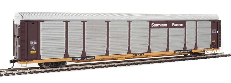 Walthers Proto 920-101344 HO Scale 89' Bi-level Auto Carrier Southern Pacific SP TTGX 254157 
