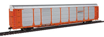 Walthers Proto 920-101348 HO Scale 89' Bi-Level Auto Carrier Orange BNSF 27796 TTGX 952908