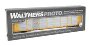 Walthers Proto 920-101352 HO Scale 89' Bi-Level Auto Carrier Canadian National CN/GTW TTGX 702251