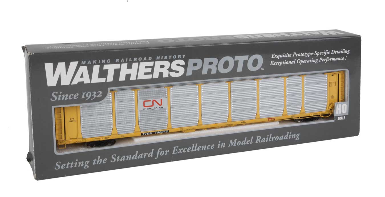 Walthers Proto 920-101353 HO Scale 89' Bi-Level Auto Carrier
