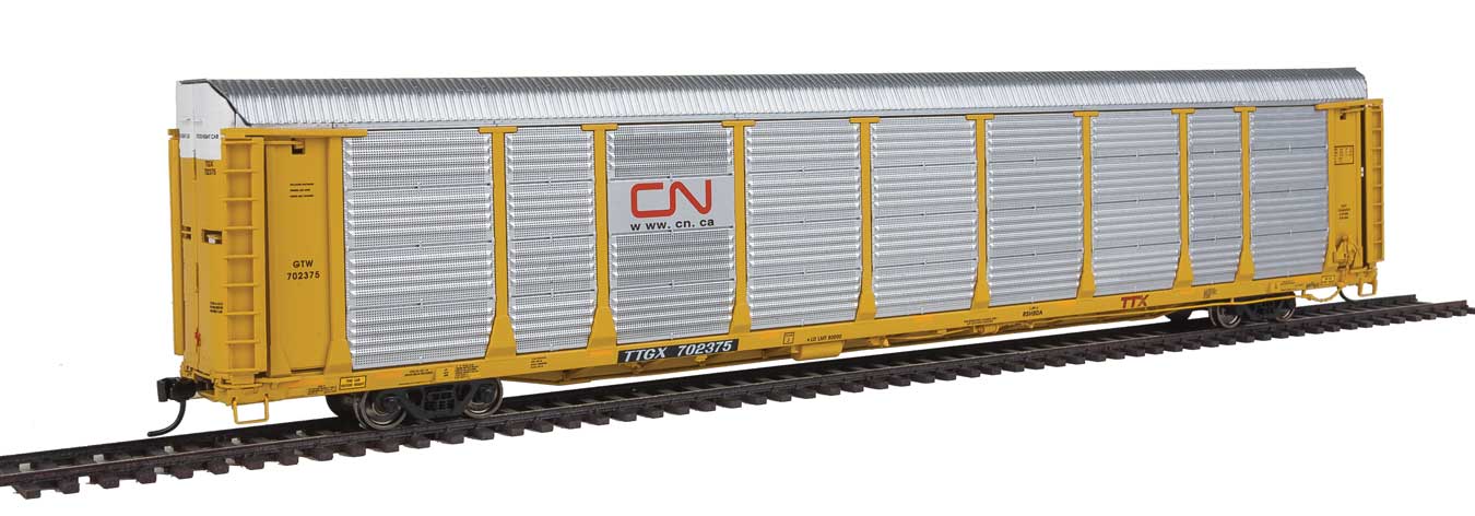 Walthers Proto 920-101353 HO Scale 89' Bi-Level Auto Carrier
