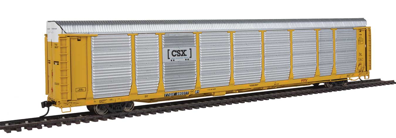 Walthers Proto 920-101356 HO Scale 89' Bi-Level Auto Carrier CSX B-3362 TTGX 980377