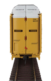 Walthers Proto 920-101357 HO Scale 89' Bi-Level Auto Carrier CSX B-6168 TTGX 981238