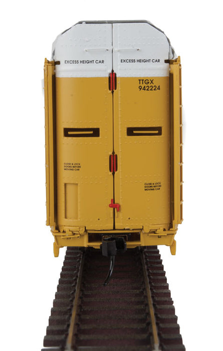 Walthers Proto 920-101359 HO Scale 89' Bi-Level Auto Carrier Ferromex FXE 210117 TTGX 942224