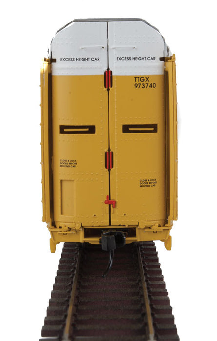 Walthers Proto 920-101360 HO Scale 89' Bi-Level Auto Carrier Ferromex FXE 210396 TTGX 973740