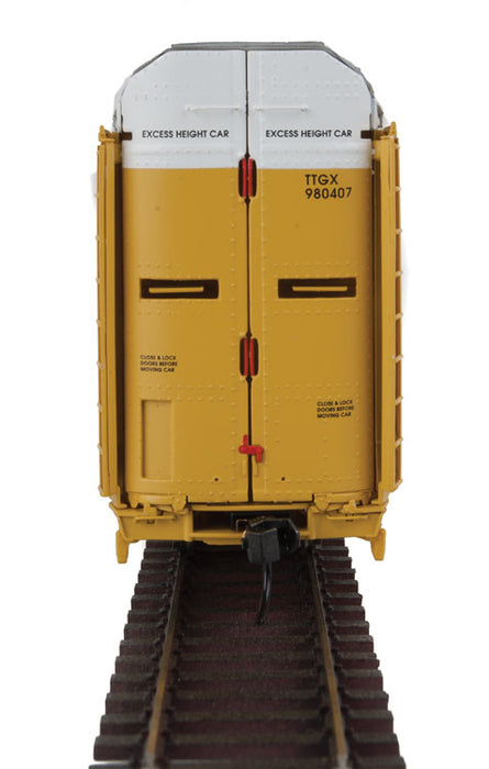 Walthers Proto 920-101362 HO Scale 89' Bi-Level Auto Carrier Ferromex FXE 210222 TTGX 980407