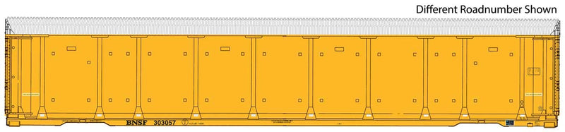 Walthers Proto 920-101414 HO Scale 89' Tri-level Auto Carrier BNSF 303061