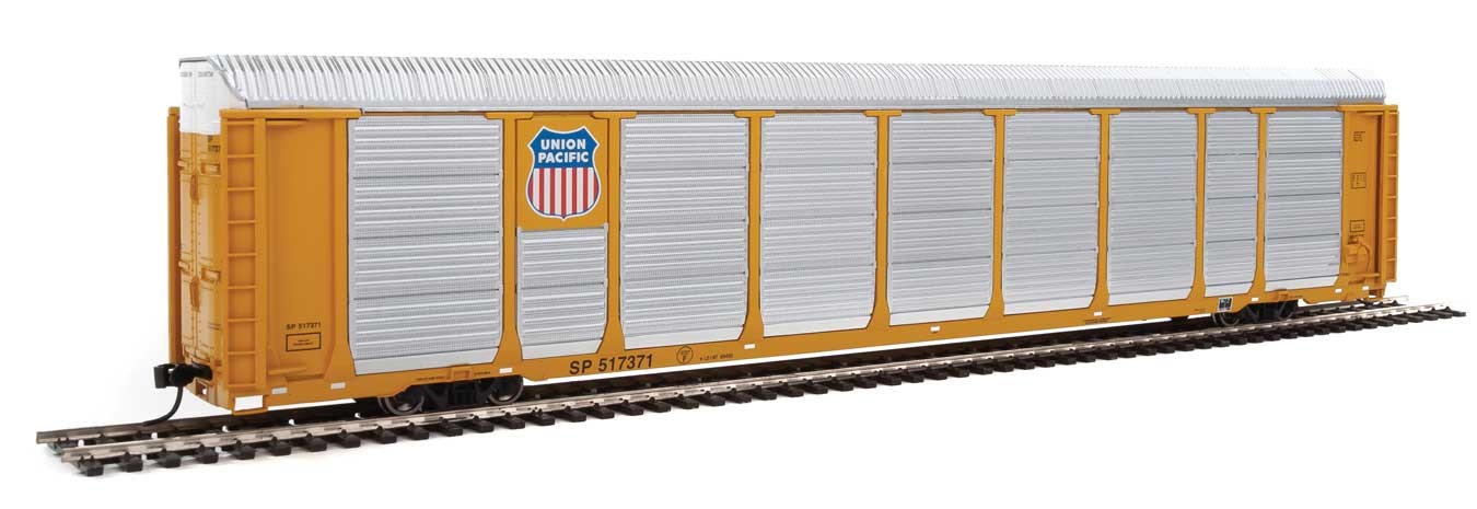 Walthers Proto 920-101433 HO Scale 89' Tri-level Auto Carrier UP/SP 517371 