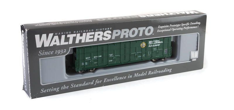 Walthers Proto 920-101919 HO Scale All-Door Boxcar BC Rail BCIT 800108