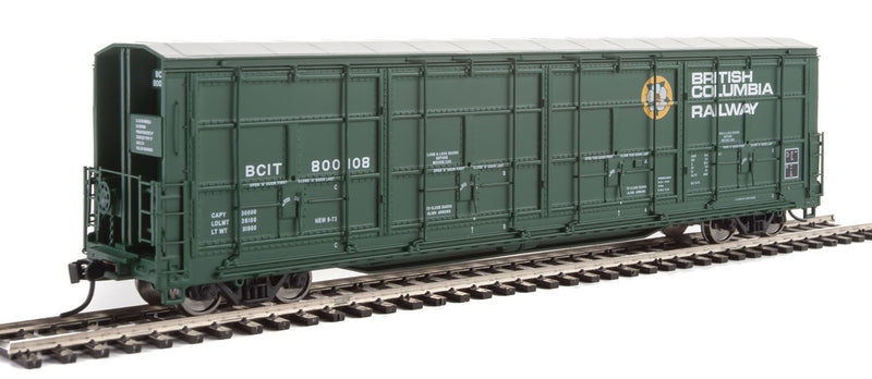 Walthers Proto 920-101919 HO Scale All-Door Boxcar BC Rail BCIT 800108