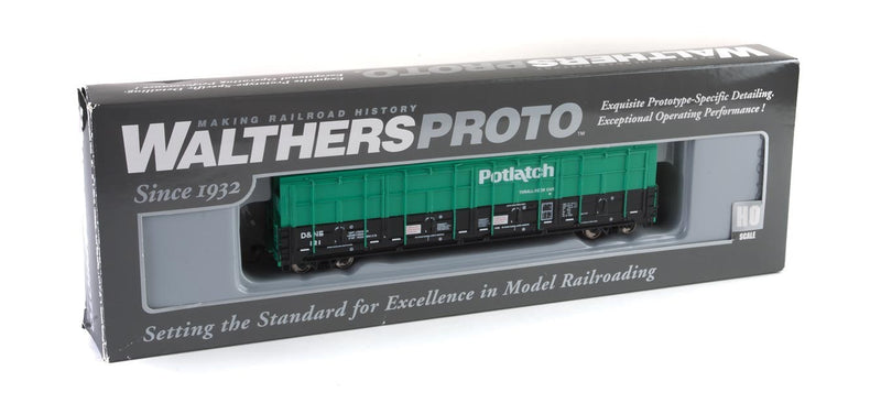Walthers Proto 920-101931 HO Scale All-Door Boxcar Potlatch D&NE 121