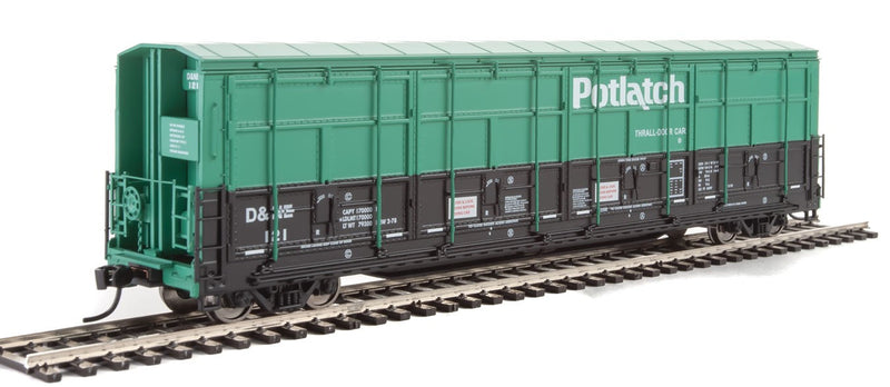 Walthers Proto 920-101931 HO Scale All-Door Boxcar Potlatch D&NE 121