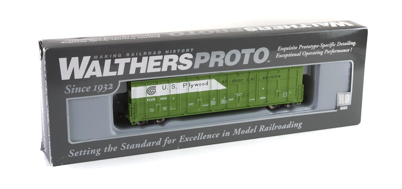 Walthers Proto 920-101933 HO Scale All-Door Boxcar US Plywood PLYX 1414