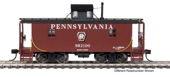 Walthers Proto 920-103412 HO Scale PRR N6b Wood Cabin Car "Shadow Keystone" Pennsylvania 980757