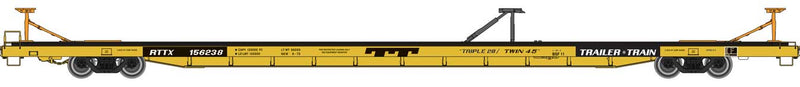 Walthers Proto 920-104218 HO Scale Bethlehem Flush-Deck Flatcar TTX "Triple 28" RTTX 156238