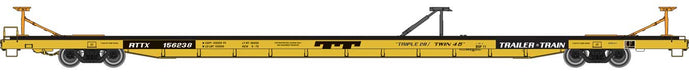 Walthers Proto 920-104218 HO Scale Bethlehem Flush-Deck Flatcar TTX "Triple 28" RTTX 156238