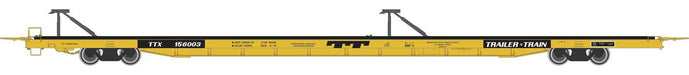 Walthers Proto 920-104224 HO Scale Bethlehem Flush-Deck Flatcar Trailer Train TTX 156003