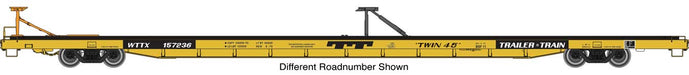 Walthers Proto 920-104228 HO Scale Bethlehem Flush-Deck Flatcar TTX "Twin 45" WTTX 157939