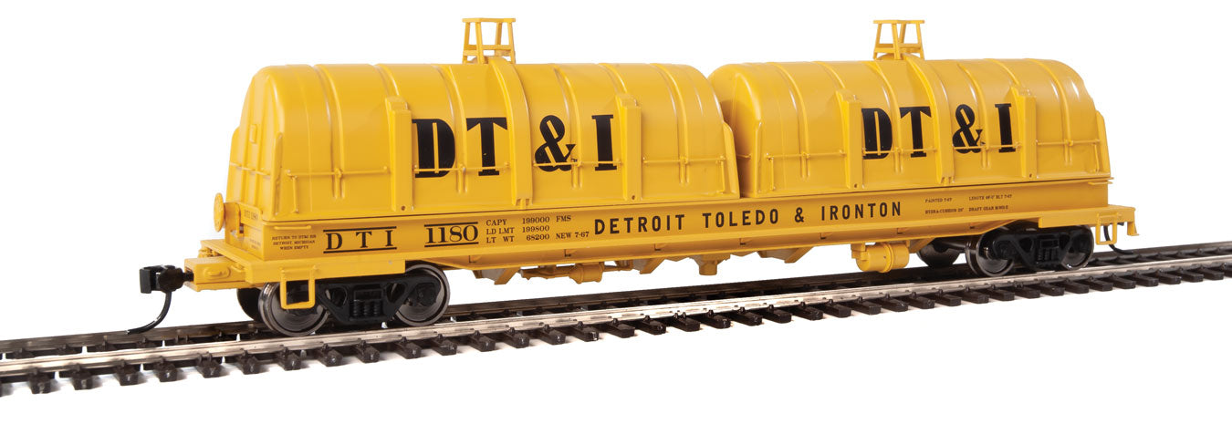 Walthers Proto 920-105219 HO Scale 50' Cushion Coil Car Detroit Toledo & Ironton DT&I 1180