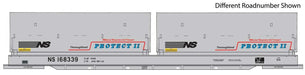 Walthers Proto 920-105254 HO Scale 50' Evans Cushion Coil Car Norfolk Southern NS 168339 