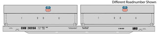 Walthers Proto 920-105258 HO Scale 50' Evans Cushion Coil Car UP/CNW 249151 