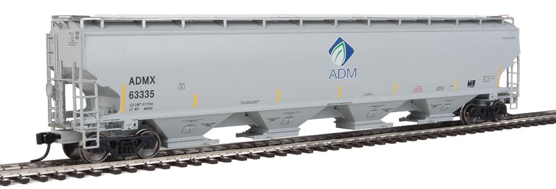 Walthers Proto 920-105821 HO Scale 67' Trinity 6351 4 Bay Covered Hopper ADMX 63335