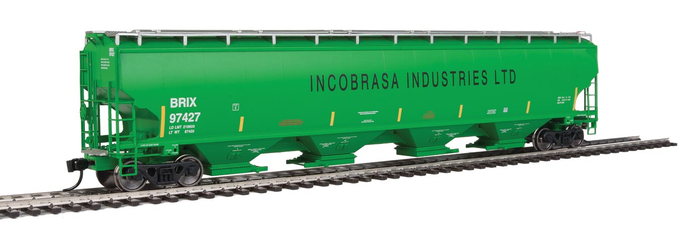 Walthers Proto 920-105823 HO Scale 67' Trinity 6351 4 Bay Covered Hopper Incobrasa BRIX 97427