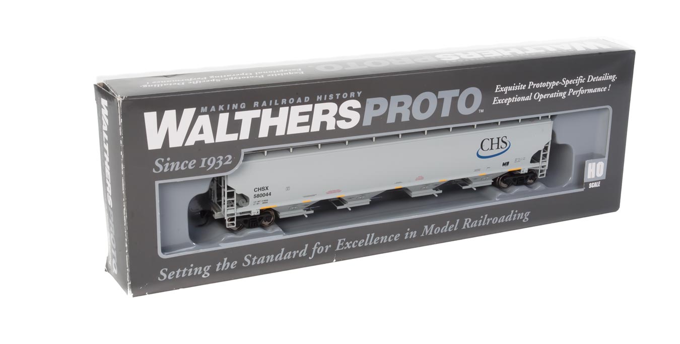 Walthers Proto 920-105828 HO Scale 67' Trinity 6351 4 Bay Covered Hopper CHSX 580044