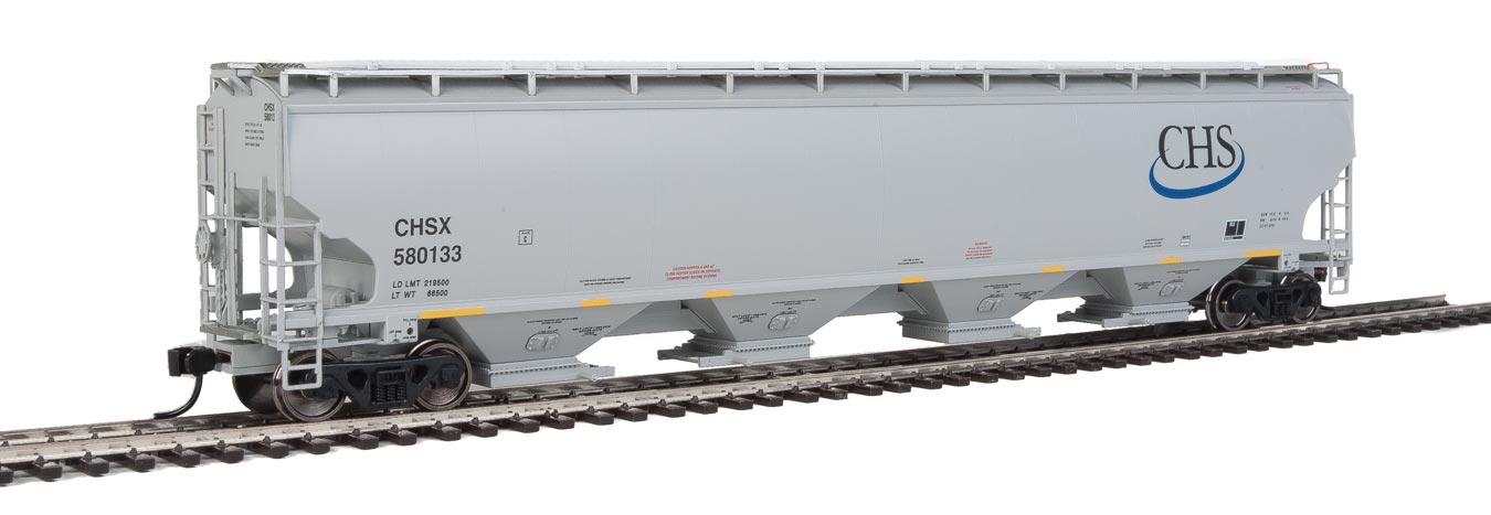 Walthers Proto 920-105830 HO Scale 67' Trinity 6351 4 Bay Covered Hopper CHSX 580133