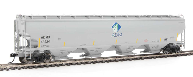 Walthers Proto 920-105839 HO Scale 67' Trinity 6351 4 Bay Hopper ADMX 63224