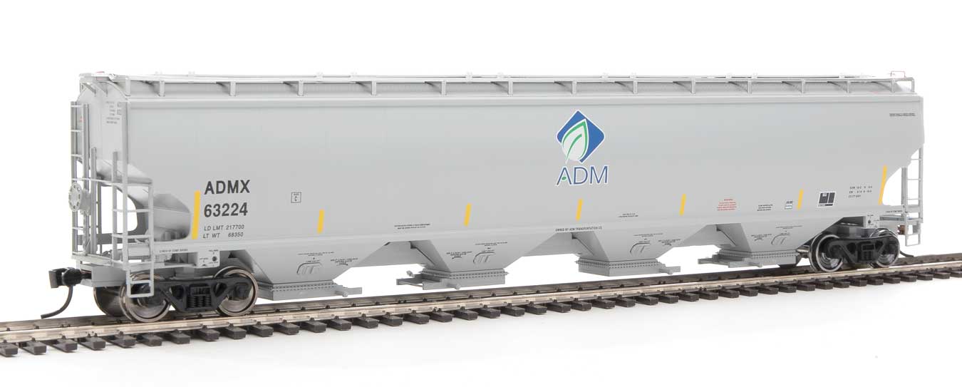 Walthers Proto 920-105839 HO Scale 67' Trinity 6351 4 Bay Hopper ADMX 63224