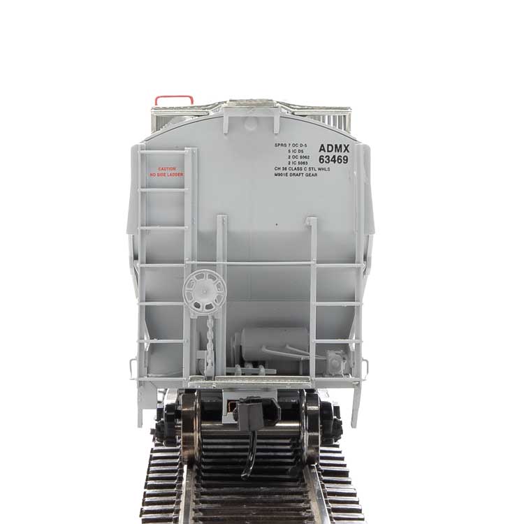 Walthers Proto 920-105841 HO Scale 67' Trinity 6351 4 Bay Hopper ADMX 63469
