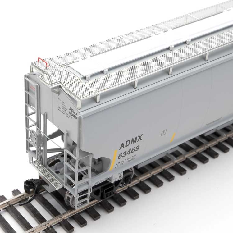 Walthers Proto 920-105841 HO Scale 67' Trinity 6351 4 Bay Hopper ADMX 63469