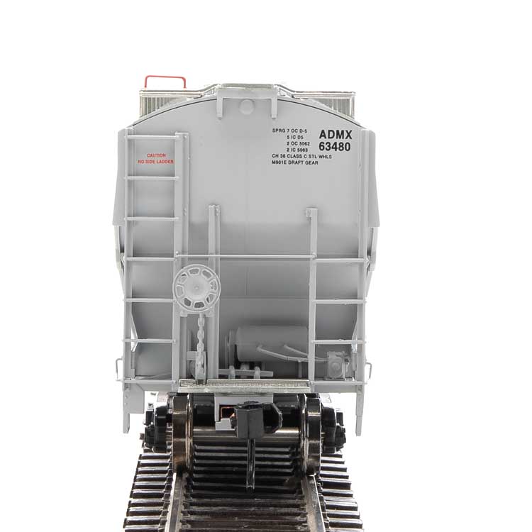 Walthers Proto 920-105842 HO Scale 67' Trinity 6351 4 Bay Hopper ADMX 63480