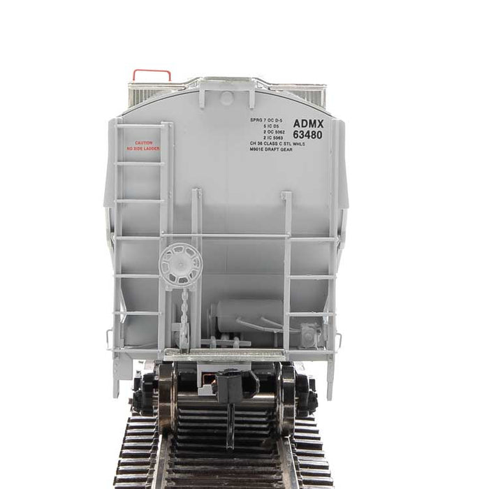 Walthers Proto 920-105842 HO Scale 67' Trinity 6351 4 Bay Hopper ADMX 63480