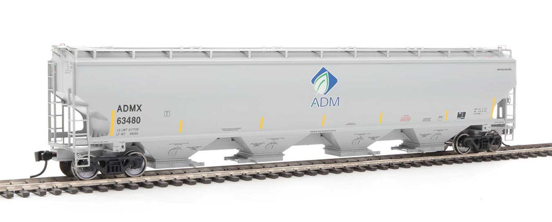 Walthers Proto 920-105842 HO Scale 67' Trinity 6351 4 Bay Hopper ADMX 63480