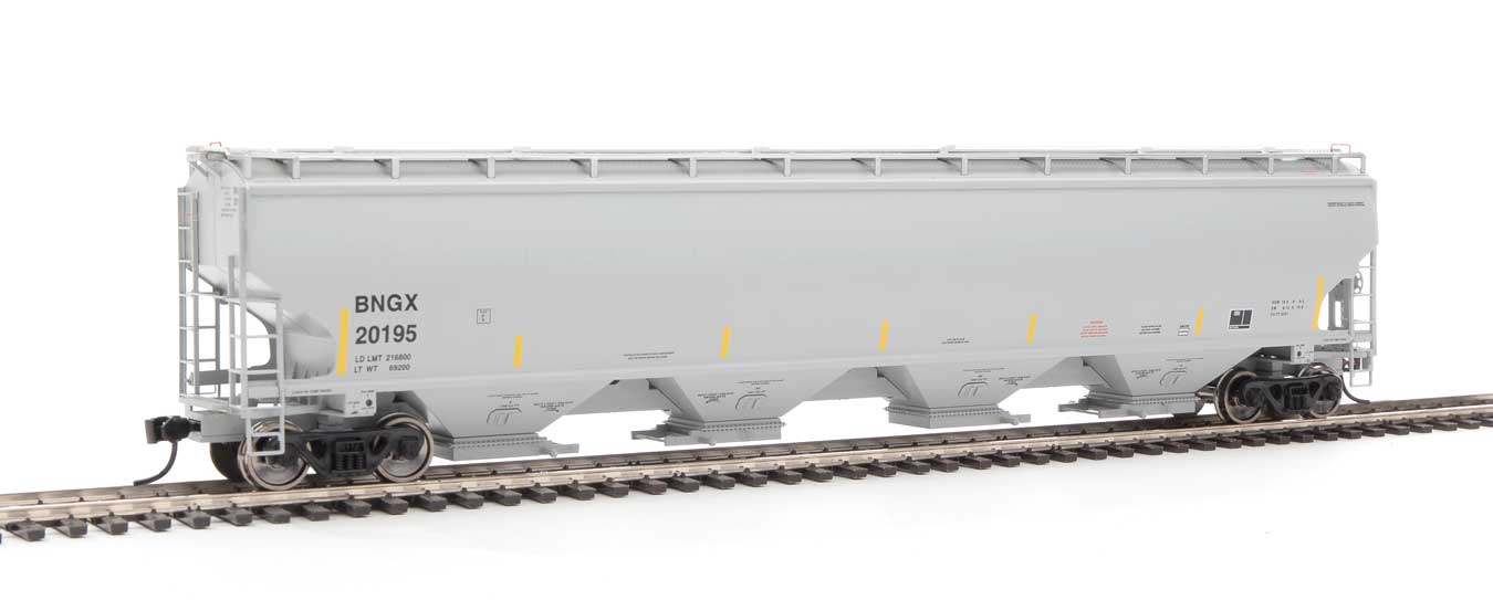 Walthers Proto 920-105844 HO Scale 67' Trinity 6351 4 Bay Hopper Bunge Corp BNGX 20195