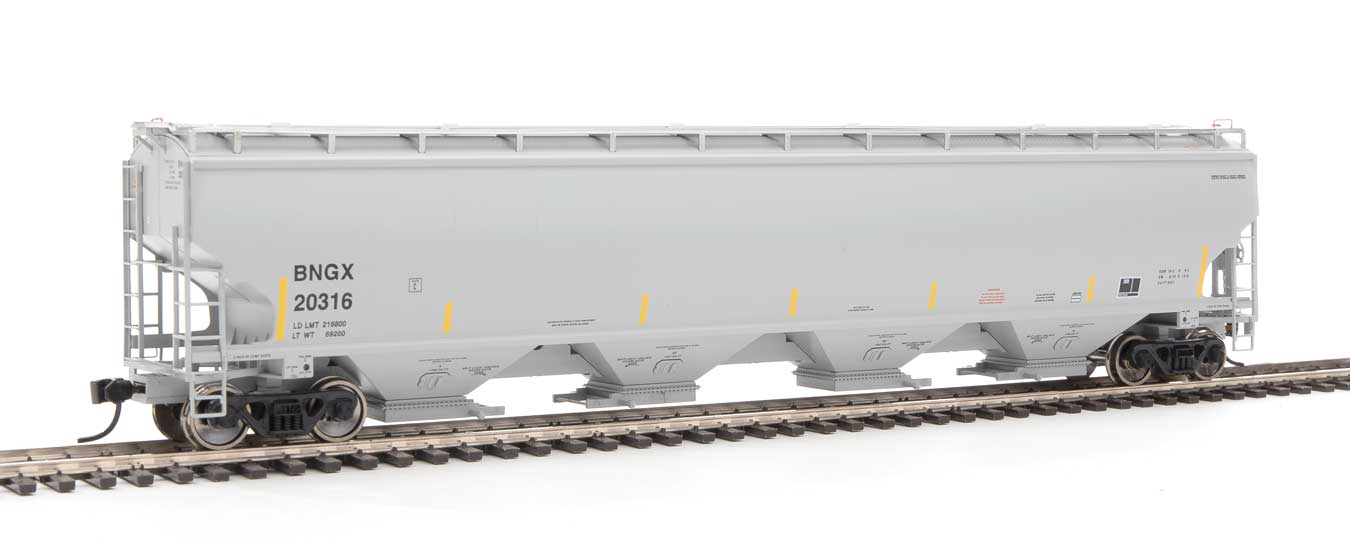 Walthers Proto 920-105846 HO Scale 67' Trinity 6351 4 Bay Hopper Bunge Corp BNGX 20316
