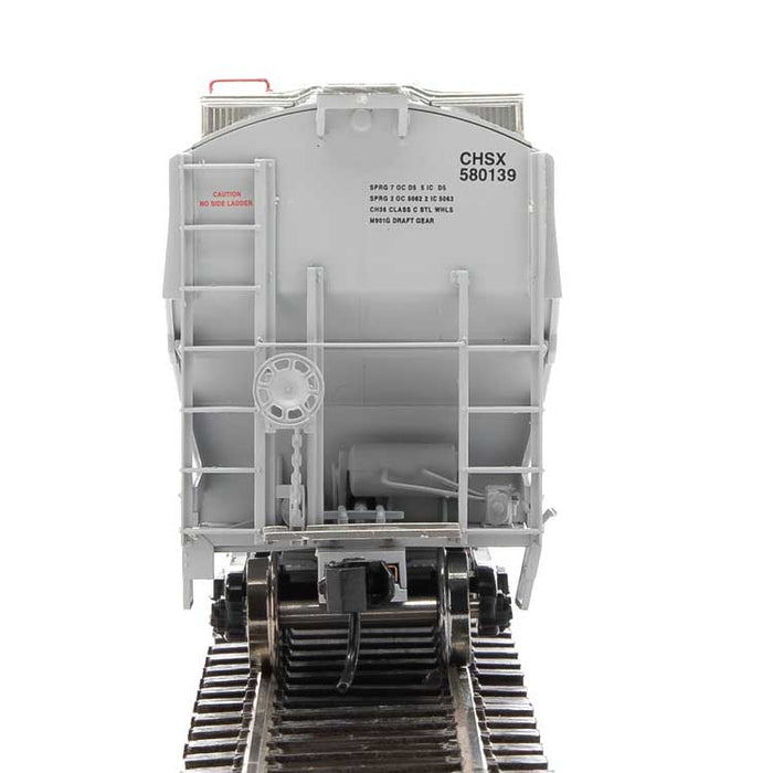 Walthers Proto 920-105849 HO Scale 67' Trinity 6351 4 Bay Hopper CHSX 580139