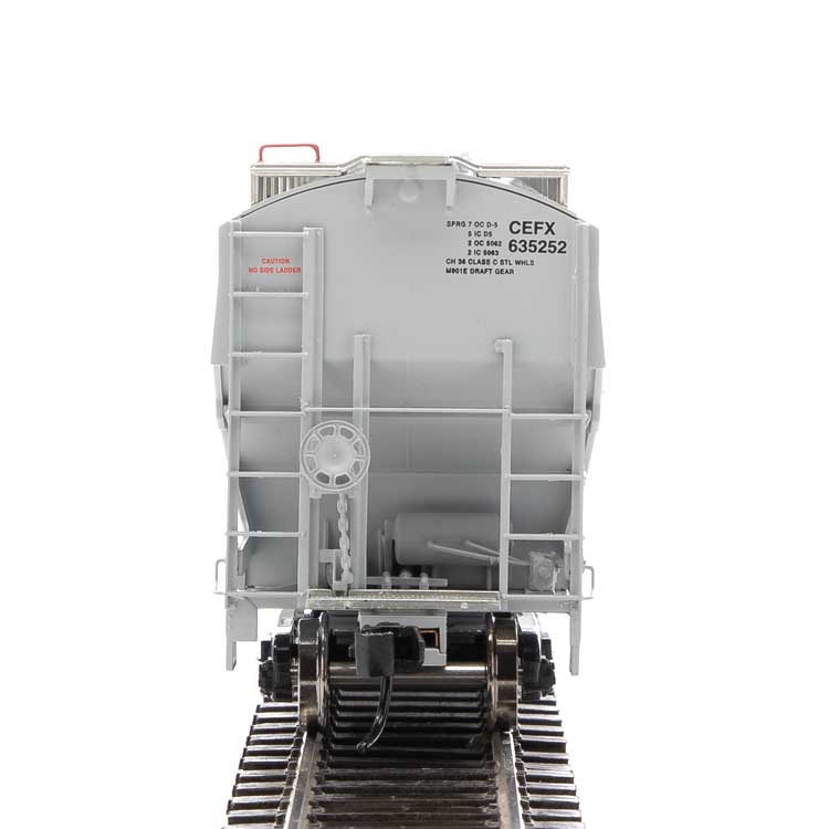 Walthers Proto 920-105851 HO Scale 67' Trinity 6351 4 Bay Hopper CEFX 635252