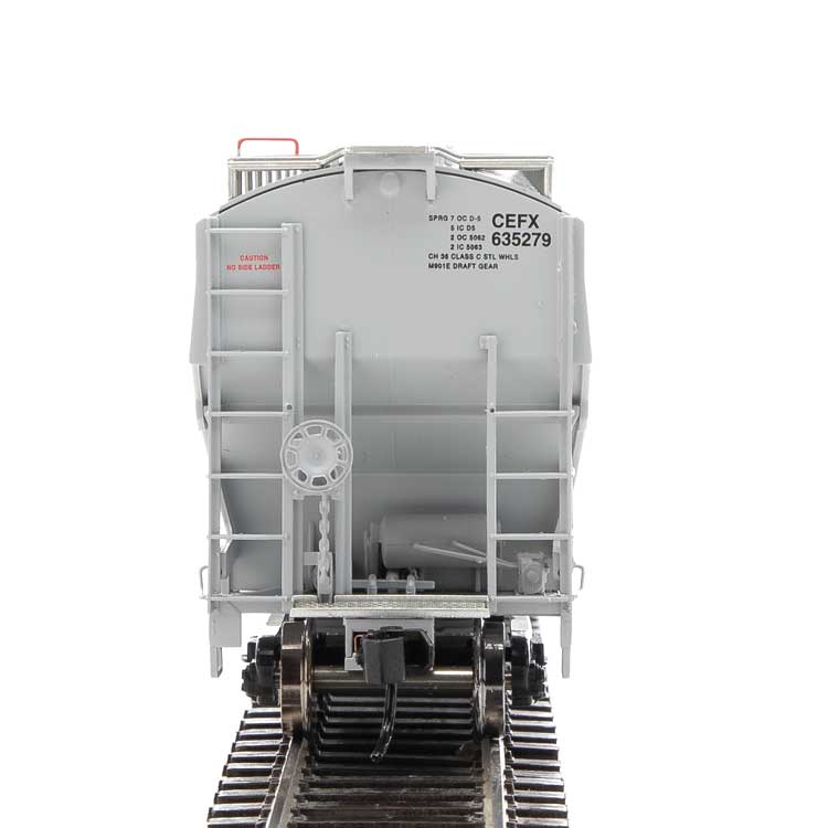 Walthers Proto 920-105852 HO Scale 67' Trinity 6351 4 Bay Hopper CEFX 635279