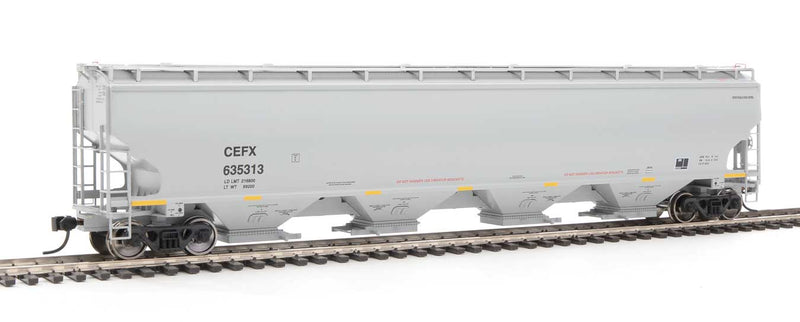Walthers Proto 920-105853 HO Scale 67' Trinity 6351 4 Bay Hopper CEFX 635313