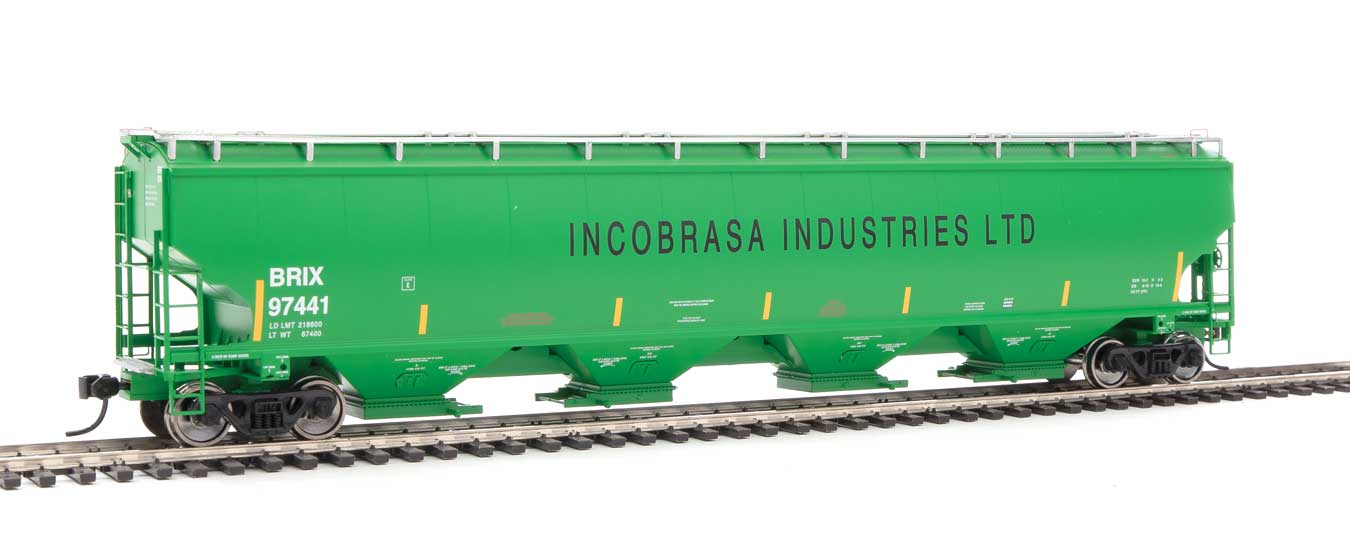 Walthers Proto 920-105855 HO Scale 67' Trinity 6351 4 Bay Hopper Incobrasa Industries BRIX 97441