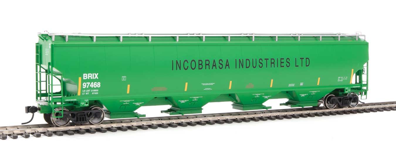 Walthers Proto 920-105857 HO Scale 67' Trinity 6351 4 Bay Hopper Incobrasa Industries BRIX 97468