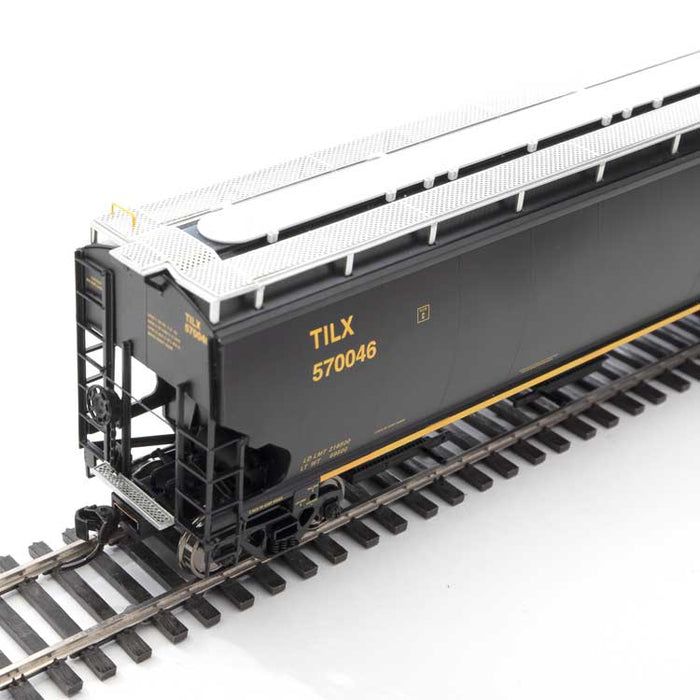 Walthers Proto 920-105861 HO Scale 67' Trinity 6351 4 Bay Hopper "Trinity 75th" TILX 570046