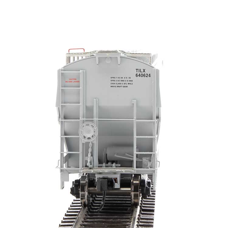 Walthers Proto 920-105863 HO Scale 67' Trinity 6351 4 Bay Hopper Trinity Leasing TILX 640624