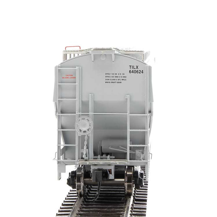 Walthers Proto 920-105863 HO Scale 67' Trinity 6351 4 Bay Hopper Trinity Leasing TILX 640624